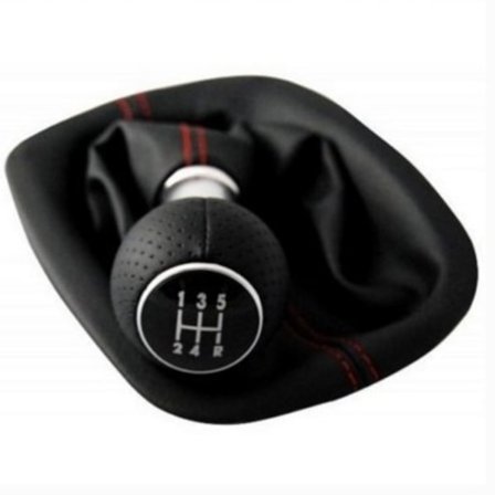 Passer til Volkswagen Passat B5 modificeret Audi A3 gearknopp gearstøvdæksel~02374