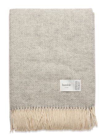 Humble Living Wool Blanket Beige Humble LIVING