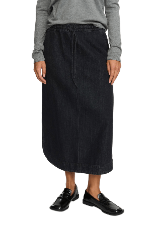 Soft Rebels Srkeira Skirt - Washed Phantom Kjolar Dam Grå L