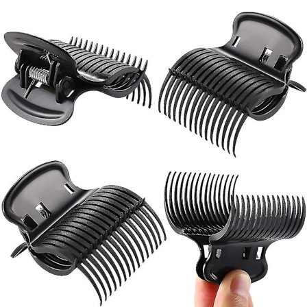 Hårrullerklemmer, Plast, For Kvinner, Jenter, 12 Stykker