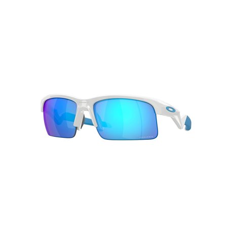 Oakley Capacitor (Youth Fit) - Urheilulasit - Oakley - Valkoiset Wrap around