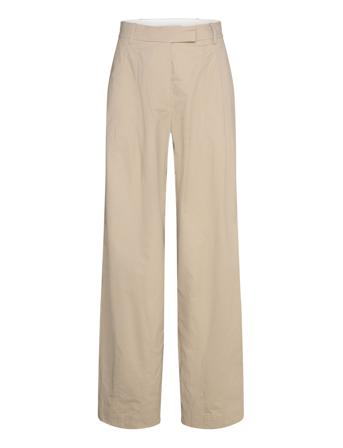 Soft Cocoon Pants Designers Trousers Chinos Beige REMAIN Birger Christensen