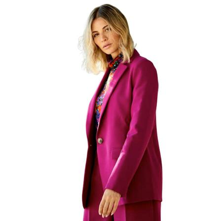 Anna Van Toor Blazer , Roze , Dames , Maat: XL