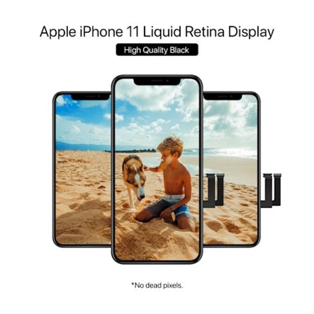 iPhone 11 Display AAA Premium - Svart