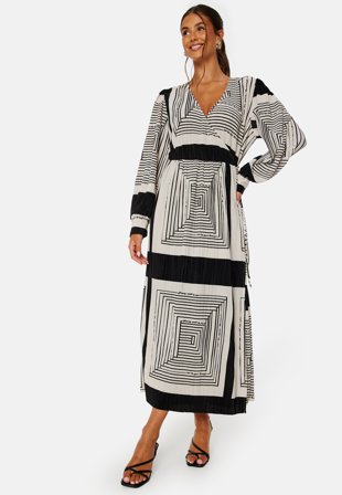 Object Collectors Item Tobina L/S Wrap Dress Klær