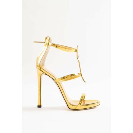 Giuseppe Zanotti Schoenen with heel , Geel , Dames , Maat: 36 EU