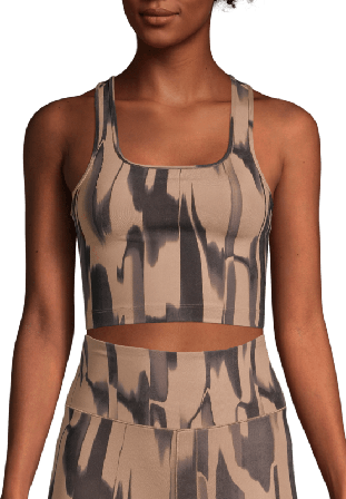 Casall Women's Crop Square Neck Sports Top Women undergarment Beige 42