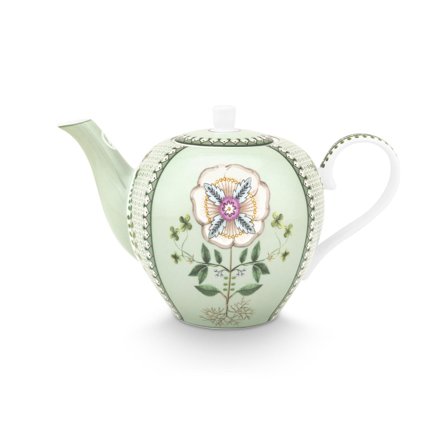 PIP Studio Lily & Lotus Tiles tekanne 1,6 liter' - 'Grønn