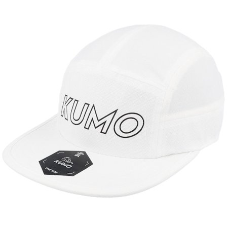 Kumo - White 5panel Caps - Big Print Logo Cloudfit White 5-panel @ Hatstore