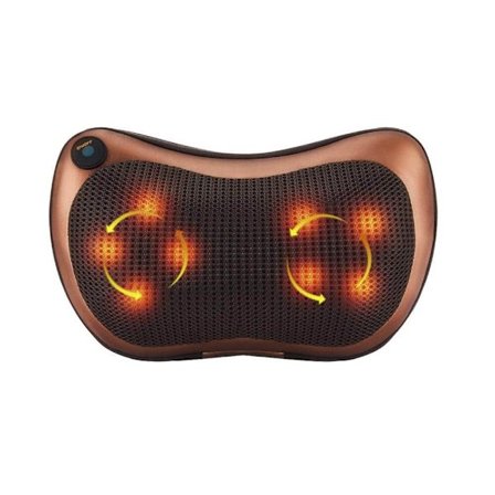 Massasjepute med varme og magnetisk terapi for nakke, rygg og benmuskler