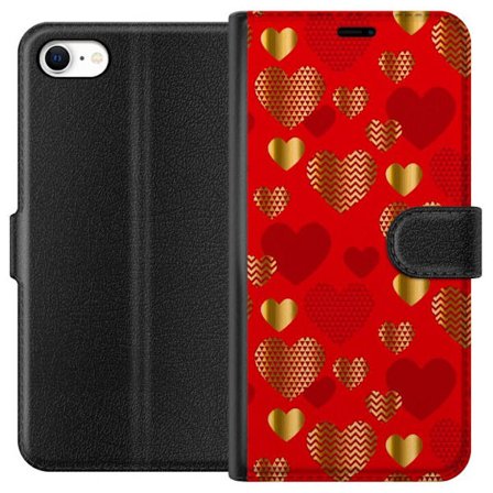 Yhteensopiva Lompakkokotelo Apple Apple iPhone 6 GoldenHearts