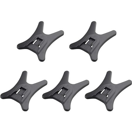 5 stk. kamerablitzfod, hot shoe-montering til flash speedlites, med 1/4" metalstativgevind (egnet til Canon, egnet til Nikon)