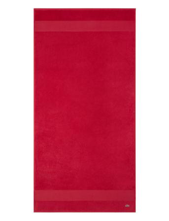 Llecroco Bath Towel Home Textiles Bathroom Textiles Towels & Bath Towels Punainen Lacoste Home