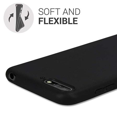 Praktiskt Stötdämpande Silikonskal - Huawei Y6 2018 (nillkin) Svart