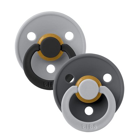 BIBS Pacifier Studio Colour 2 Pack, Børn & Forældre, Sutter, Latexsutter
