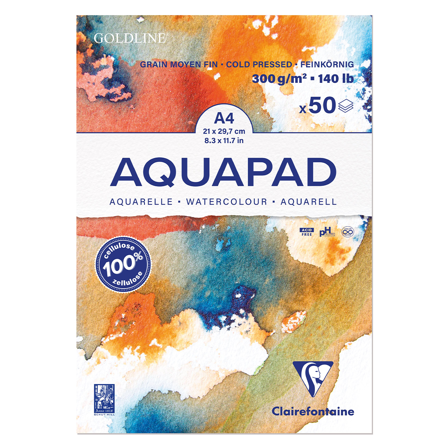 Clairefontaine Blocs d'aquarelle 300g A4
