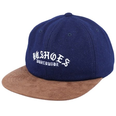 DC - Ble snapback Czapka Z Daszkiem - Wilshire Navy Blazer Strapback @ Hatstore