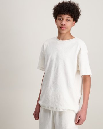 Grunt Hasselt tee Hvit T-skjorter Gutt - Kids Brand Store