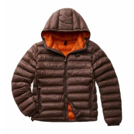 Blauer Down Coats Brun, Herre Dunjakker