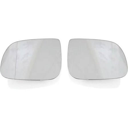 Ett par Audi Q5 09-17, Q7 10-15 modeller, backspegelplattor, elektrisk uppvärmd backspegelglas