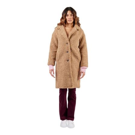 Betta Corradi Faux Fur Shearling Jakke Brun, Dame