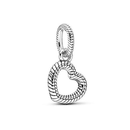 Charms 925 Originale Glas Zircon Hjerte Vedhæng Perler Passer Armbånd Halskæde Til Kvinder Charm Sølv 925 Luksus DIY Smykkegave