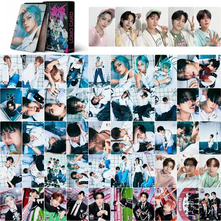55 stk. Kpop Stray Kids Lomo Kort Rock STAR Nyt Album Fotokort Straykids Fotos Print Kort