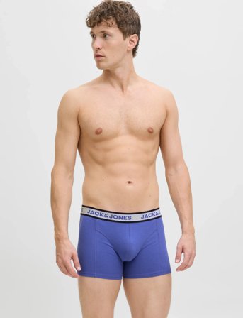 Jack & Jones Jachudson Solid Trunks 3 Pack Sn - Blue - XL