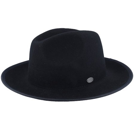 Bailey - Černá fedora Klobouk - Trope Black Fedora @ Hatstore