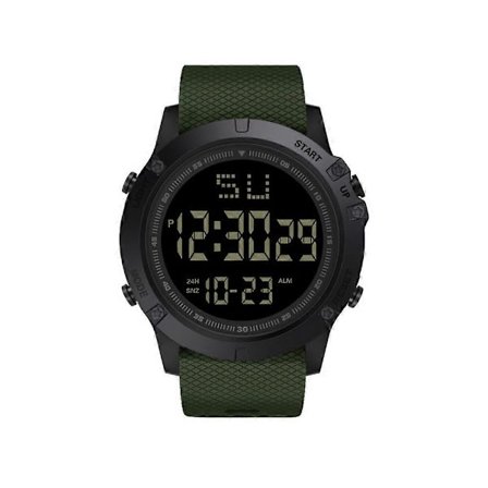 Vedenkestävä digitaalinen urheilukello, sotilaallinen taktinen LED-taustavalo rannekello miehille color04