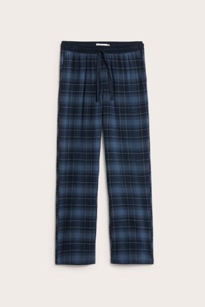 Kappahl | Flanellbyxor | Blå