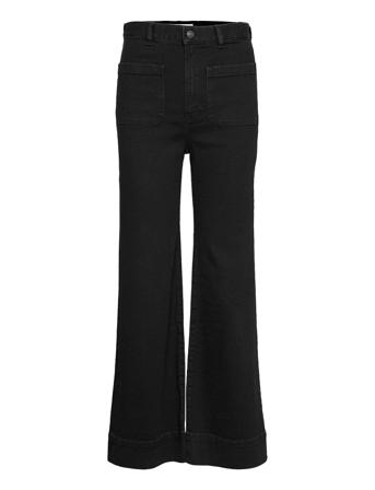 Sw006 St Monica Jeans Rette Jeans Svart Jeanerica