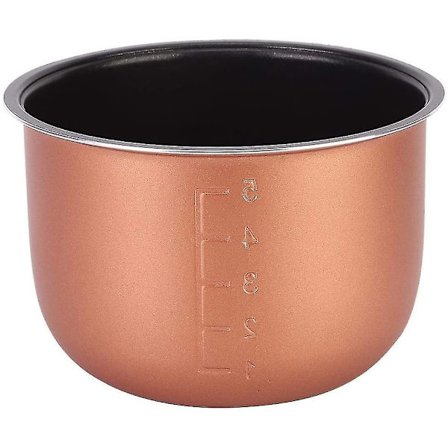 Risgryta Foder, Rostfritt Stål, Icke-klibbig Inre Gryta