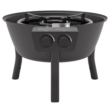 Muurikka Gassbrenner med stativ SL svart 48 cm