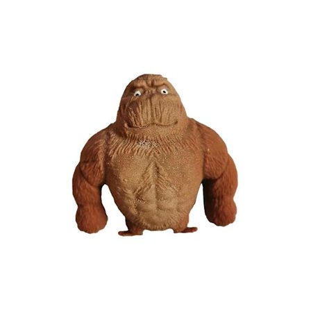 Gorillafigur Leksak, Super Stor Squishy Gorilla Elastisk Gorilla Apa Leksak, Mjuk Stretch Gorilla Figur Latex Gorilla Fidget Leksak
