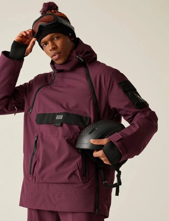 Dare2b T-Bar Overhead Ii Jacket - Burgundy - L