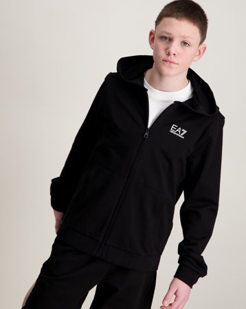 EA7 Emporio Armani SWEATSHIRT Svart Genser Gutt - Kids Brand Store