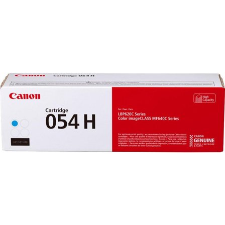 CANON Originaltonerkassett, 054H, cyan, hög kapacitet, 3027C002 - Lyreco - Toner och bläck - Tonerkassetter - Toner Canon