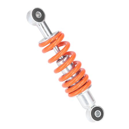 195mm Motorsykkel Støtdemper 1800LB Oransje Universal for Mini Bike Scooter Moped Go Kart