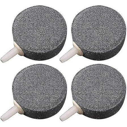 4 stk. Luftboblesten Runde Airstone 4cm til Akvarium