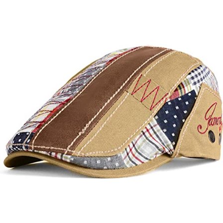 Miesten baskeri kesäpäähine hengittävä lippalakki litteä lippis