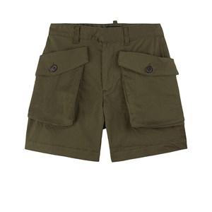 Kids - Dsquared2 Khaki Bermuda Shorts - Shorts - 10 years - Green - Junge