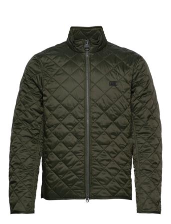 B Intl Gear Quilt J Black Green Barbour