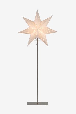 Star Trading - Stjerne på fod Sensy - Hvid - Adventsstjerner - Fra Homeroom