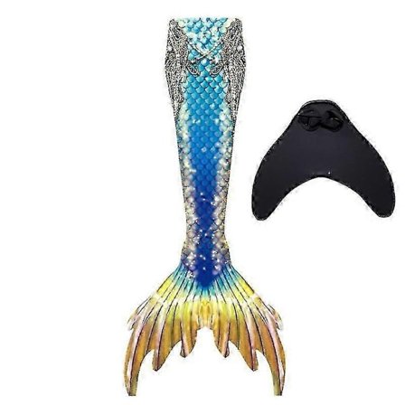 Mermaid-pyrstöt uimiseen lapsille ja aikuisille Monofin-WELLNGS:in kanssa