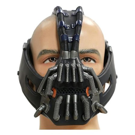 1:1 Cosplay Bane Maske Gift King Destroyer Superhelt Skurk Gotham City Boss Halloween Maskerade Kostyme Rekvisita