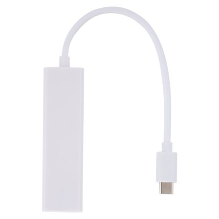 USB 3.1 til RJ45 Netværksadapter 3A 100W PD Type C Hub Dataoverførselskabel