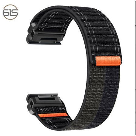 Nylon klockarmband för Garmin Fenix 8/5/6/7X Pro/Epix 935/965