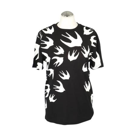 Alexander McQueen Pre-owned Pre-owned Cotton tops , Zwart , Dames , Maat: L