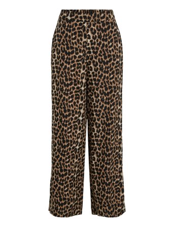 Vila Viliopana Lio Hw Wide Pants - Brown - 38